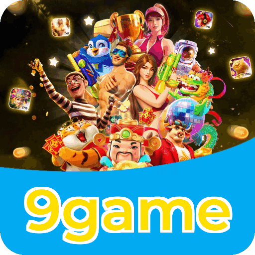 Números do app 9game em material de marketing — ilustração, não auditoria